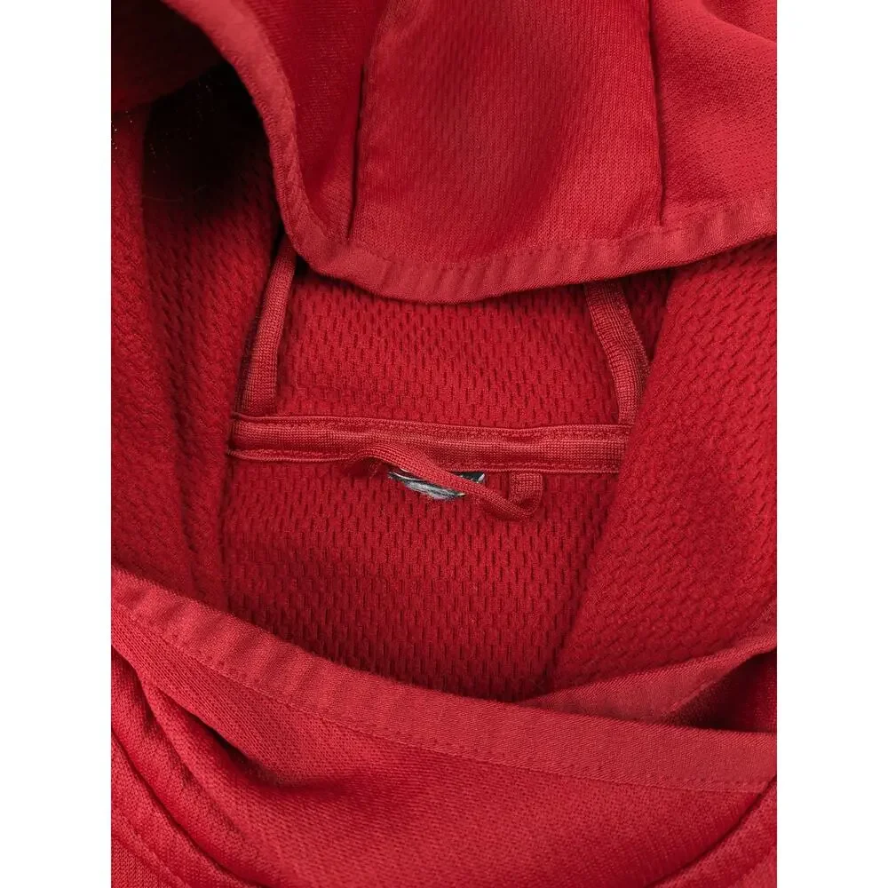 Adidas Red Athletic Hoodie = Youth Large